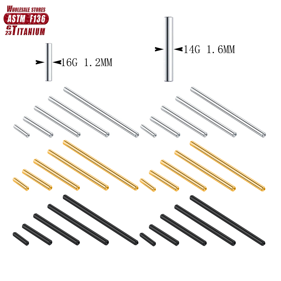 Body Jewelry Implant Grade Titanium - Vente en gros ASTM F136 qualité