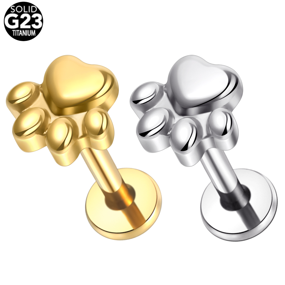 Body Jewelry Implant Grade Titanium - Boucles d'oreilles à tige en titane