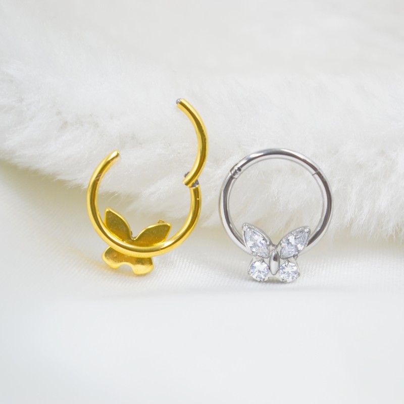 Clicker Ring Seamless - Anneau de segment articulé sans soudure