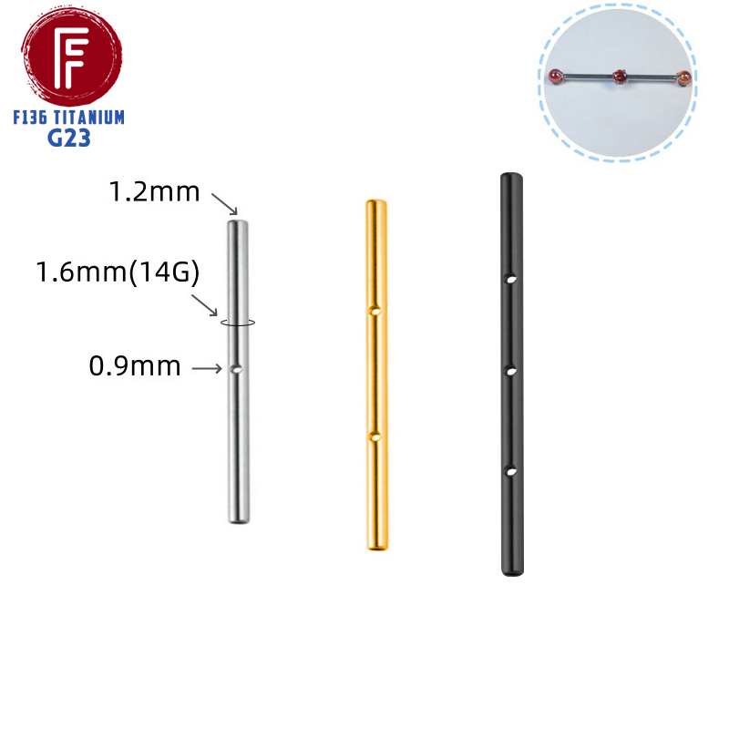 Body Jewelry Implant Grade Titanium - ASTM F136 – titane de qualité