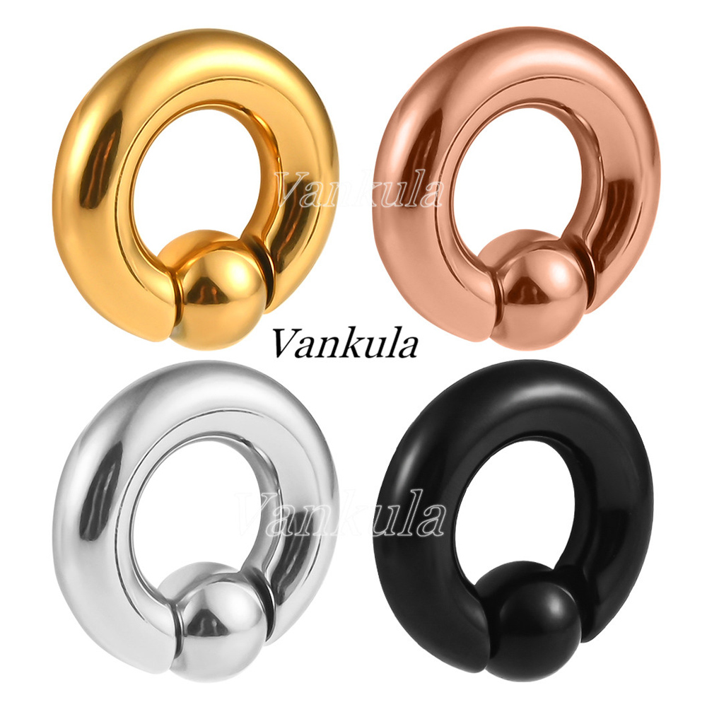 Body Jewelry Ear Gauges - Vankula 2 pièces bouchons d'oreille Tunnels