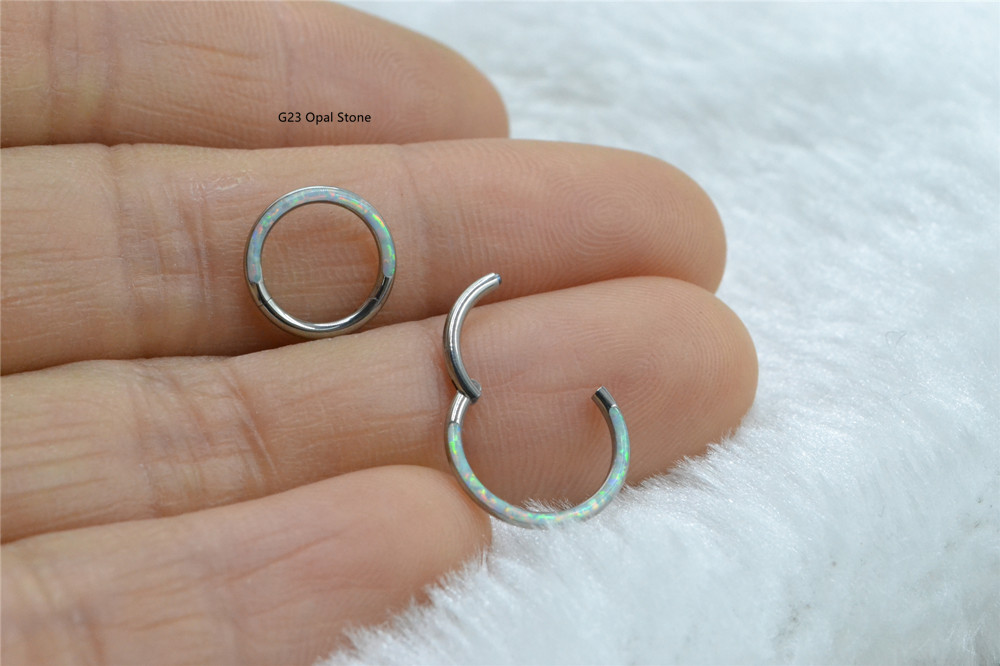 Pierre opale de titane G23, 10 - Clicker Ring Seamless avis et prix