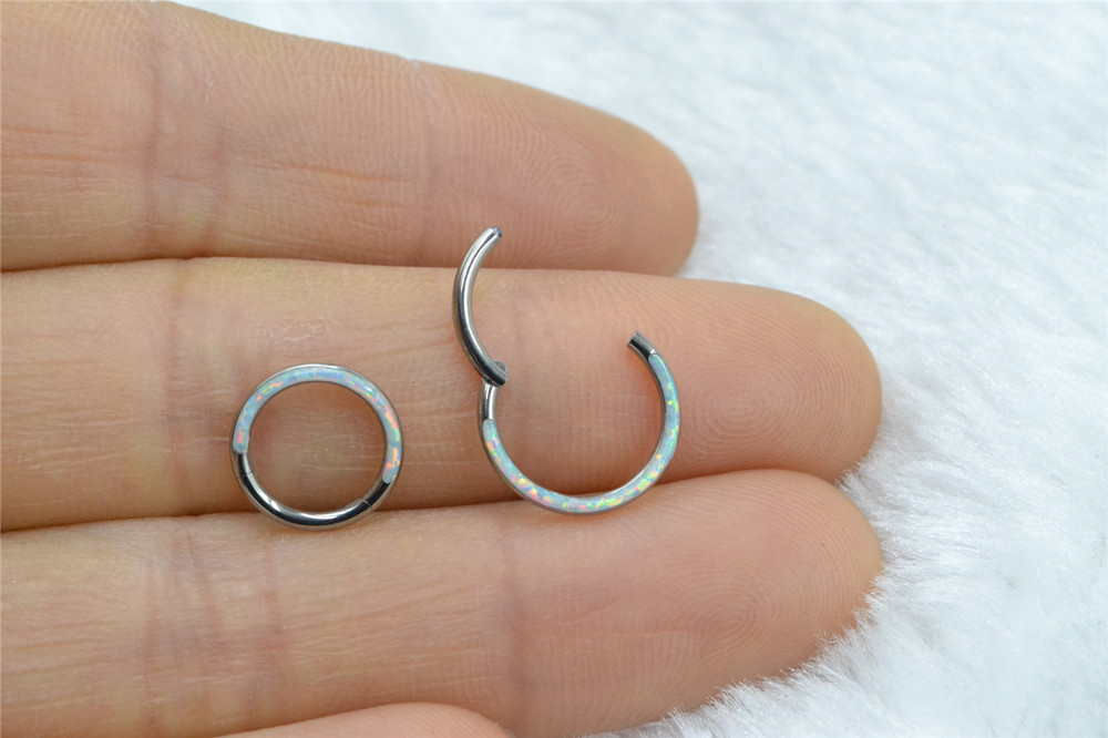 Pierre opale de titane G23, 10 - Clicker Ring Seamless avis et prix