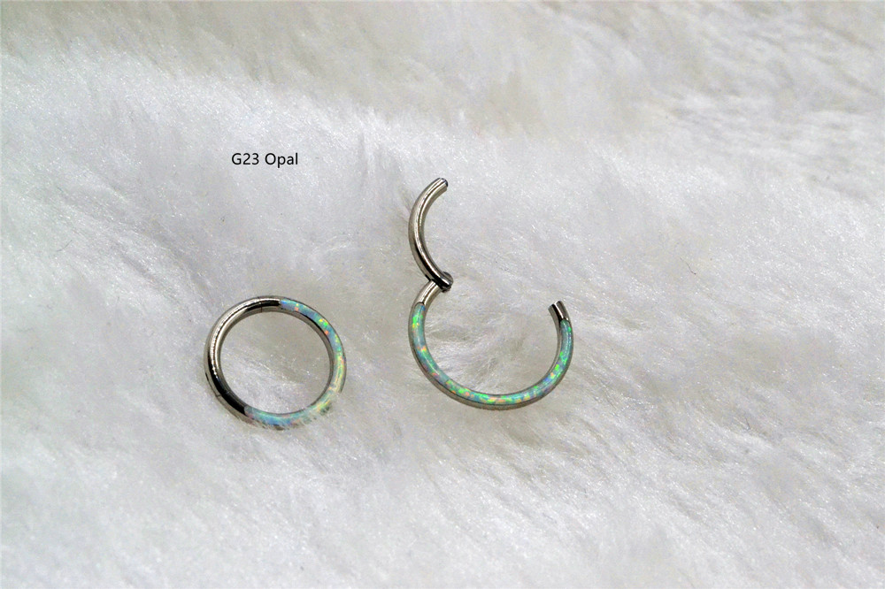 Pierre opale de titane G23, 10 - Clicker Ring Seamless avis et prix