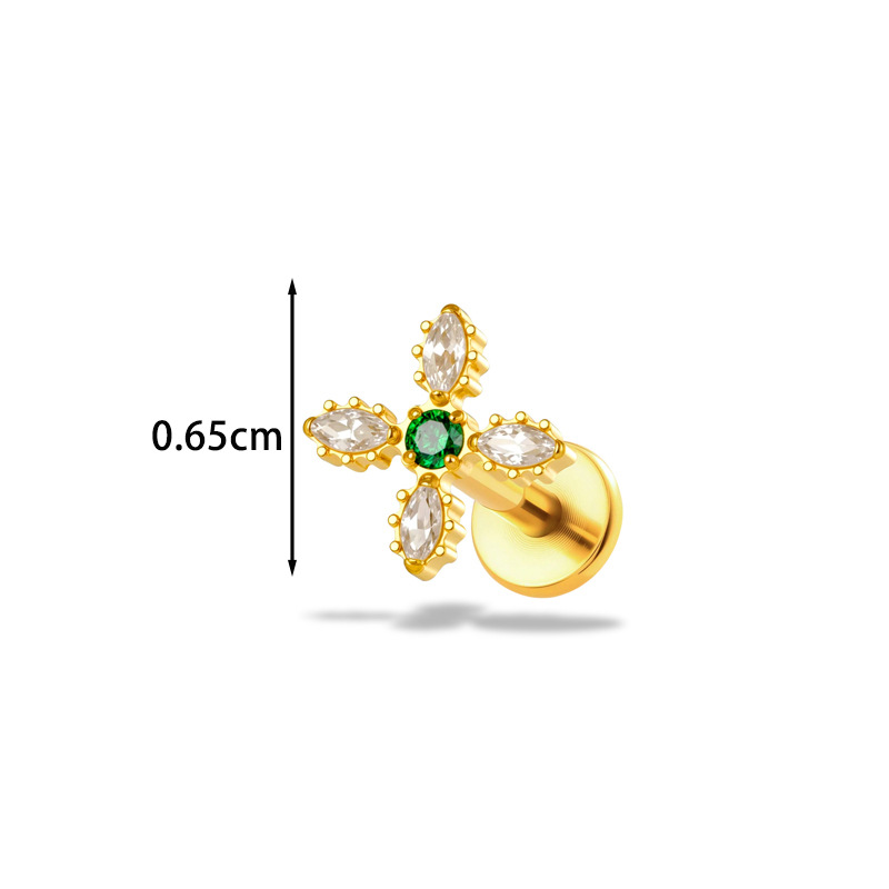 1 pièce Piercing Labret en Tit - Body Jewelry Implant Grade Titanium avis et prix