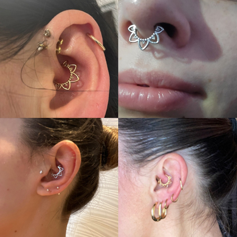 Anneau de nez en acier inoxyda - Clicker Ring Seamless avis et prix