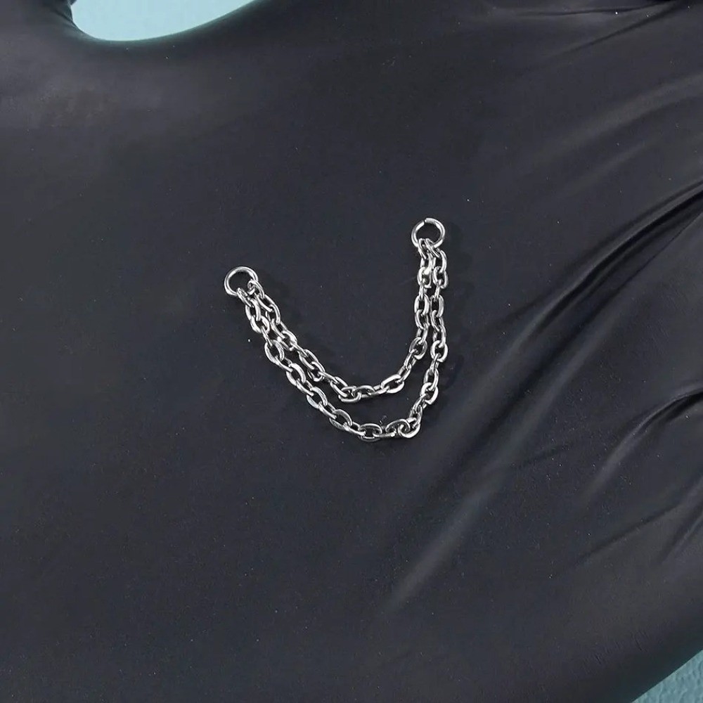Chaîne de nez en titane, chaîn - Body Jewelry Ear avis et prix