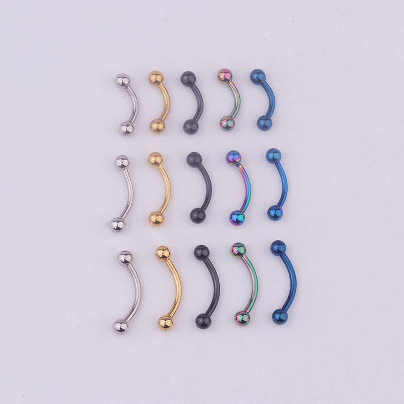 Lot de 5 barres courbées en ac - Body Jewelry Ear avis et prix