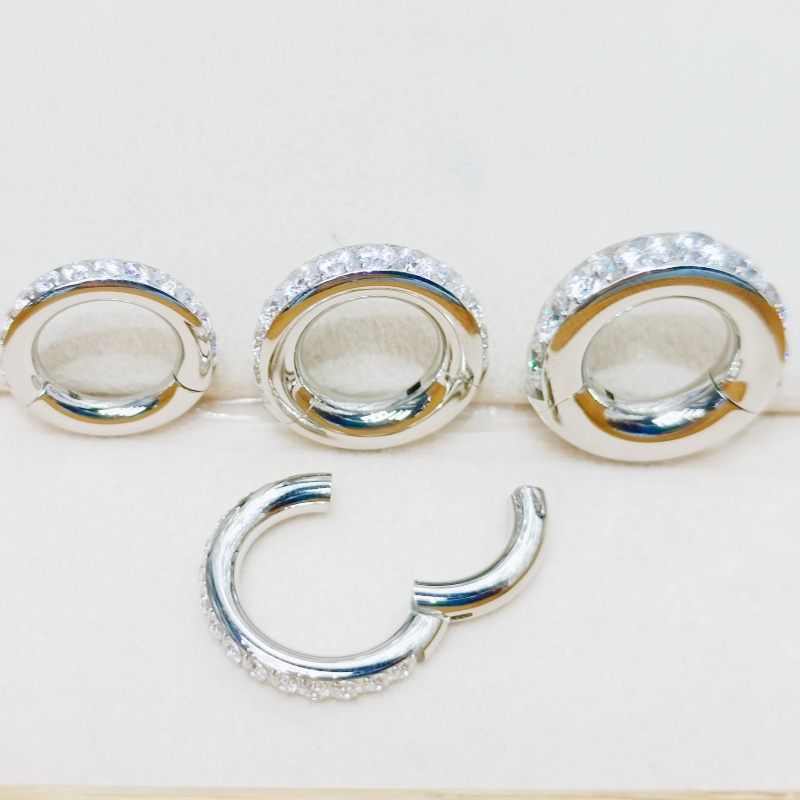 10 pièces 3mm 4mm 5mm jauges a - Clicker Ring Seamless avis et prix