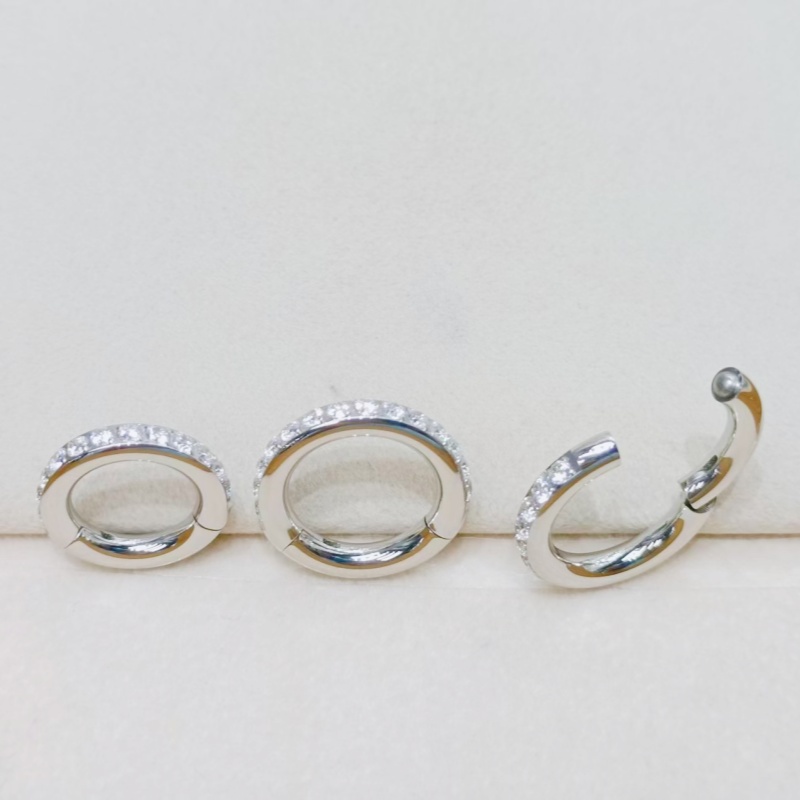 10 pièces 3mm 4mm 5mm jauges a - Clicker Ring Seamless avis et prix