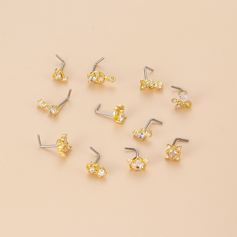 Piercing de nez en zircon cubi - Body Jewelry Ear avis et prix