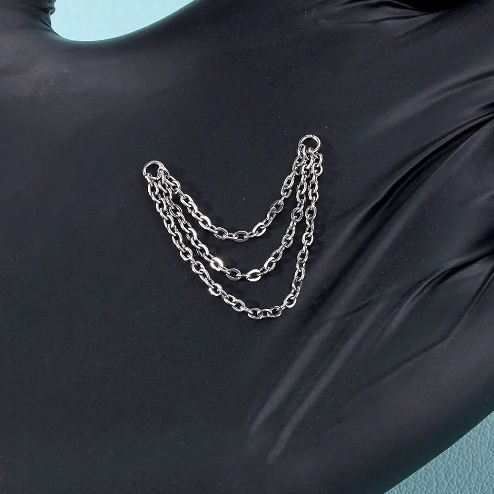 Chaîne de nez en titane tendan - Body Jewelry Ear avis et prix