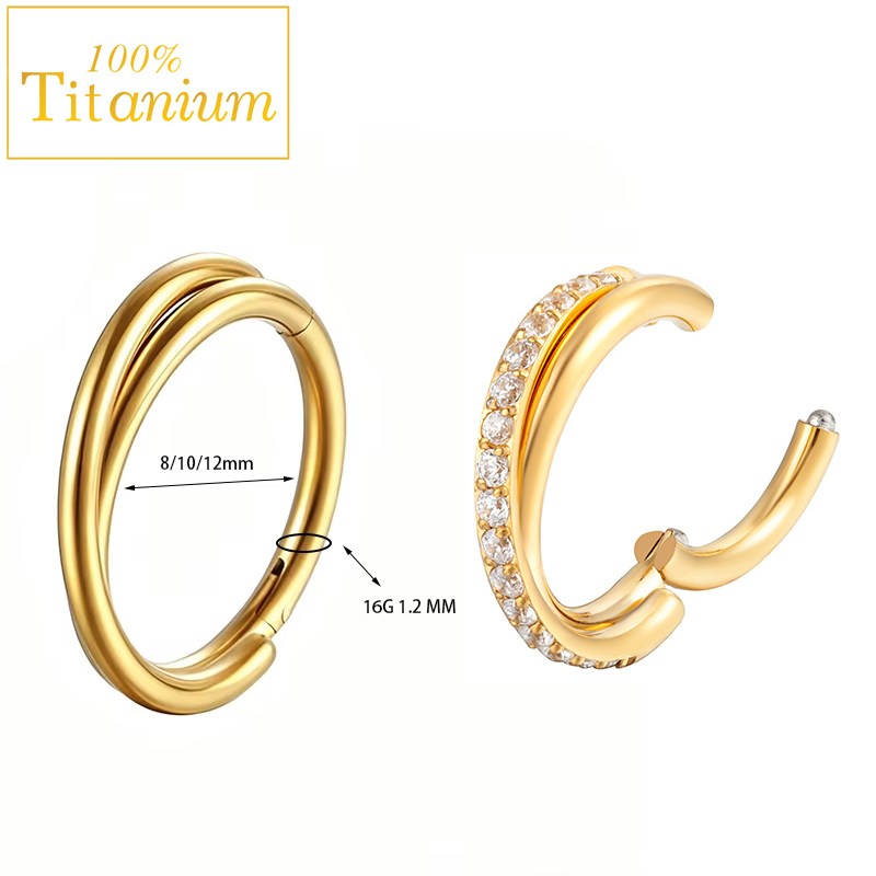 Anneau de piercing articulé sa - Clicker Ring Seamless avis et prix