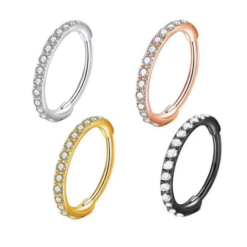 Anneau de nez en acier inoxyda - Clicker Ring Seamless avis et prix