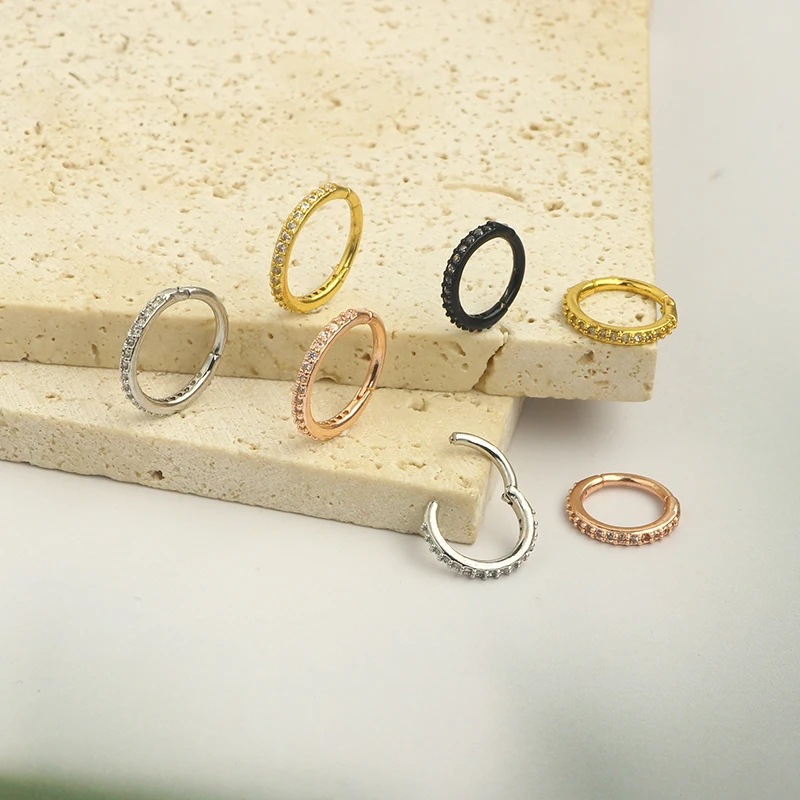 Anneau de nez en acier inoxyda - Clicker Ring Seamless avis et prix