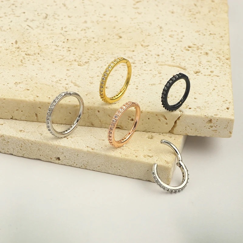 Anneau de nez en acier inoxyda - Clicker Ring Seamless avis et prix