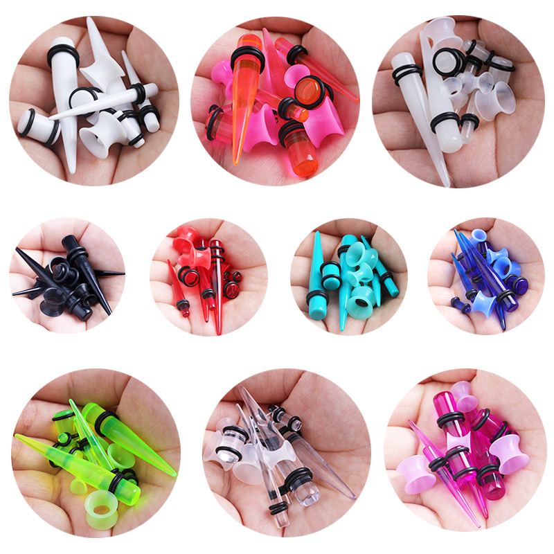 Ensemble de jauges d'oreille à - Body Jewelry Ear Gauges avis et prix