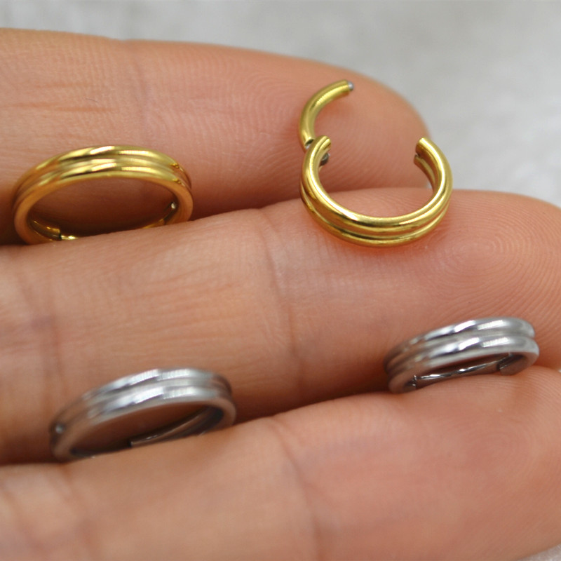 20 pièces en acier inoxydable  - Clicker Ring Seamless avis et prix