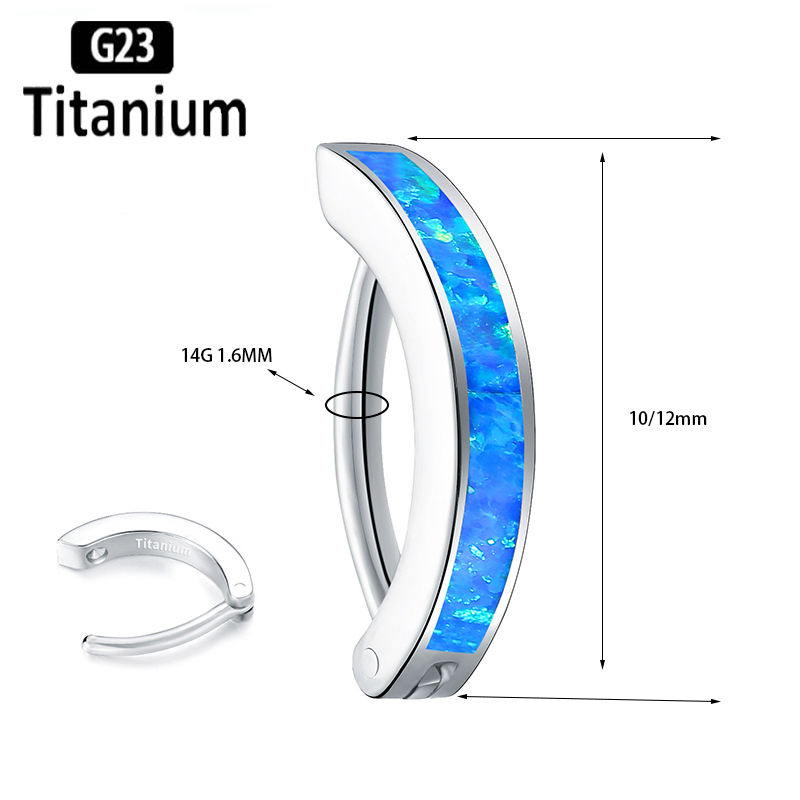 1PC 14G Implant Grade G23 tita - Body Jewelry Implant Grade Titanium avis et prix