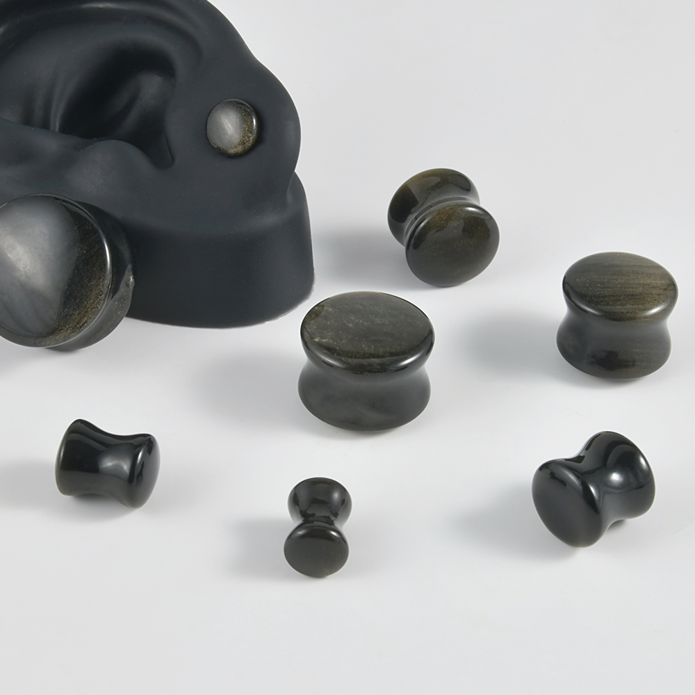 Bouchons d'oreille en pierre n - Body Jewelry Ear Gauges avis et prix