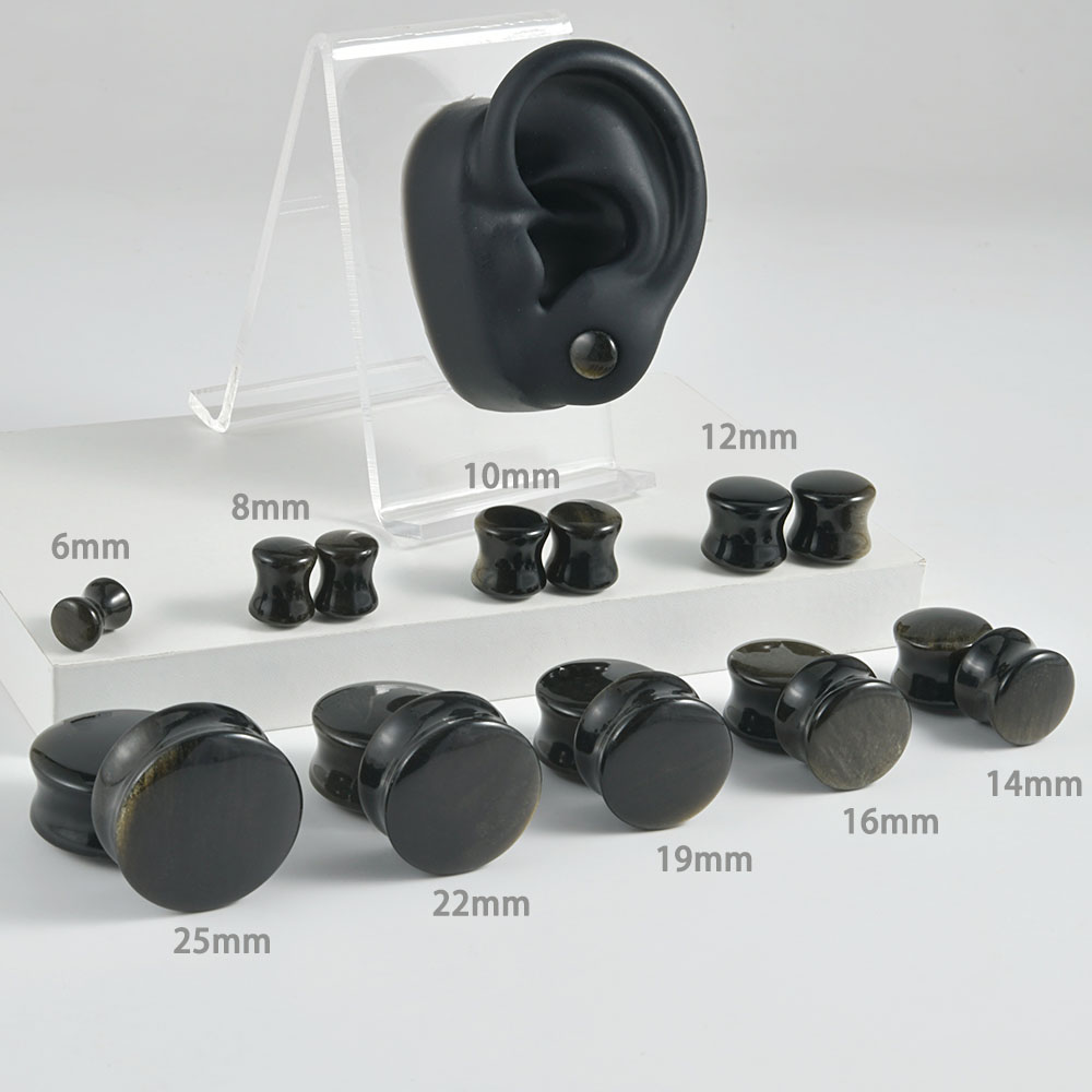 Bouchons d'oreille en pierre n - Body Jewelry Ear Gauges avis et prix