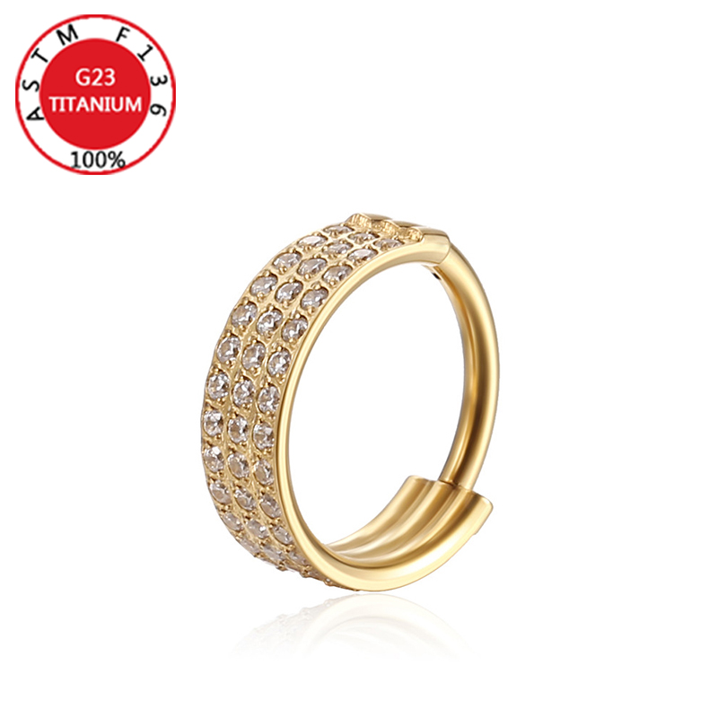 Anneau de nez en titane G23, b - Clicker Ring Seamless avis et prix