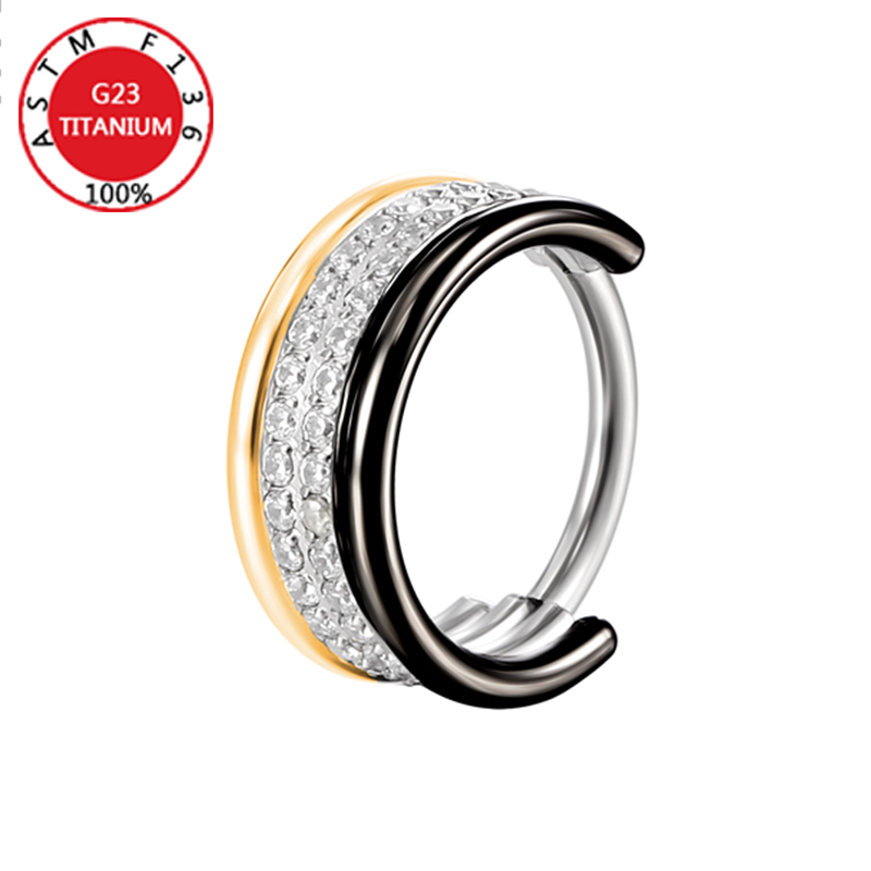 Anneau de nez en titane G23, b - Clicker Ring Seamless avis et prix